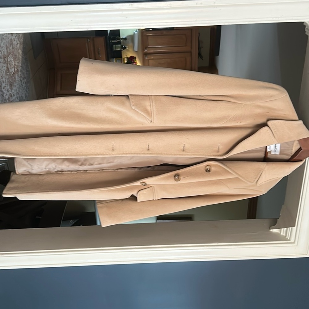 Like new Calvin Klein angora wool trench. Never worn